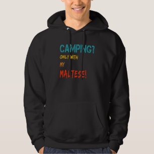 Camping mit Hunde Zelt Motorhome Campingplatz nur Hoodie