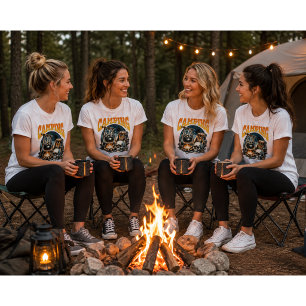 Camping mit meinen Ghoul-Freunden Halloween T-Shirt