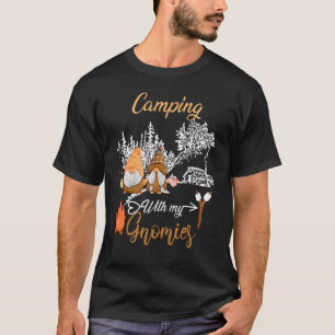 Camping mit meinen Gnomen gewinnen Frauen und Männ T-Shirt