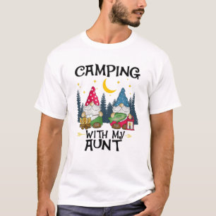 Camping mit meiner Tante Funny Tante Camp Frauen M T-Shirt