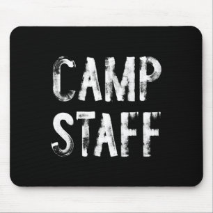 Camping-Mitarbeiter Betreuer Camping Mousepad