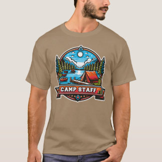 Camping-Mitarbeiter Sommerferienjob Campinghelfer T-Shirt