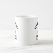 Camping Mode: Aus dem Raster - lustiges Geschenk f Kaffeetasse (Mittel)