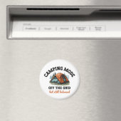 Camping Mode: Aus dem Raster - lustiges Geschenk f Magnet (In Situ (Geschirrspüler))