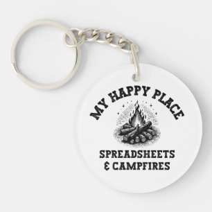 Camping Mode: Aus dem Raster - lustiges Geschenk f Schlüsselanhänger