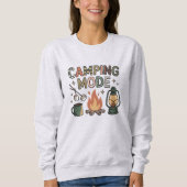 Camping Mode Sweatshirt (Vorderseite)