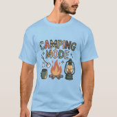 Camping Mode  T-Shirt (Vorderseite)