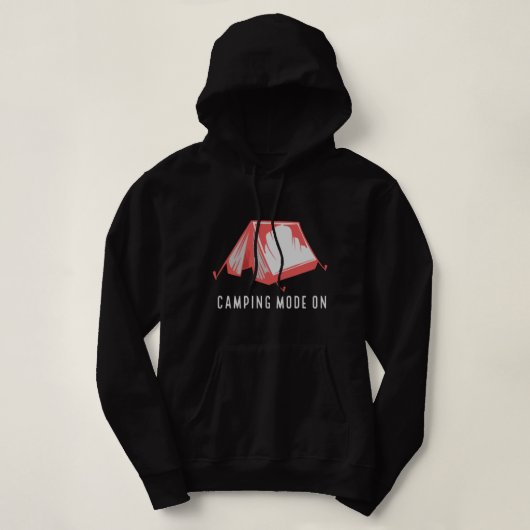 Camping-Modus Ein Hoodie (Design vorne)