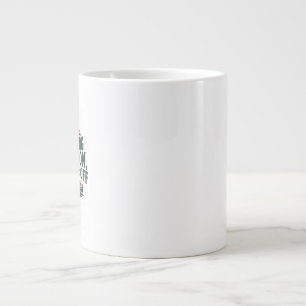 Camping-Modus Ein Probleme Aus Lustiges Outdoor-De Jumbo-Tasse