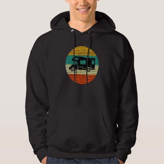 Camping Motorhome Camper Hoodie (Vorderseite)