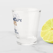 Camping Mountain Adventure Junggeselinnen-Abschied Schnapsglas (Rechts)