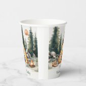 Camping Mountain Rustische Geburtstagsparty Pappbecher (Rechts)