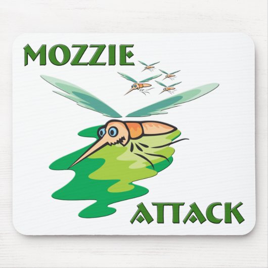 Camping Mozzie Mousepad (Vorne)