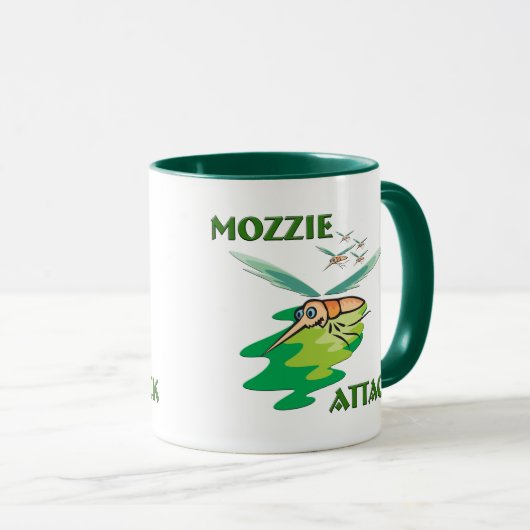 Camping Mozzie Tasse (VorderseiteRechts)