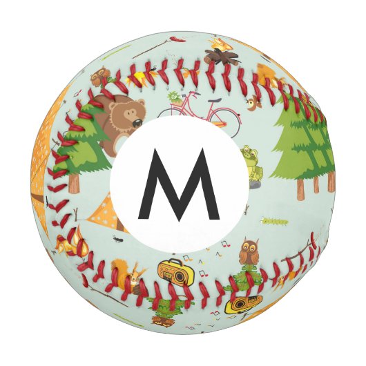 Camping Muster Baseball (Vorderseite Links)