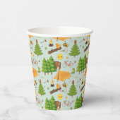 Camping Muster Pappbecher (Links)