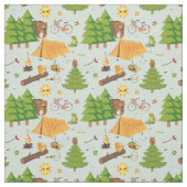 Camping Muster Stoff (Muster)