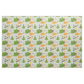 Camping Muster Stoff (Fat Quarter (45,7 x 55,9 cm))