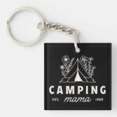 Camping-Mutter Camper Mama Mutter skurril Schlüsselanhänger (Vorderseite)