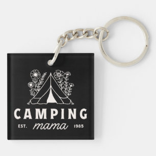 Camping-Mutter Camper Mama Mutter skurril Schlüsselanhänger