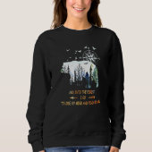 Camping Nature Sweatshirt (Vorderseite)
