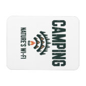 Camping Naturen Wifi Magnet (Horizontal)