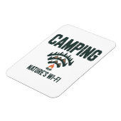 Camping Naturen Wifi Magnet (Linke Seite)