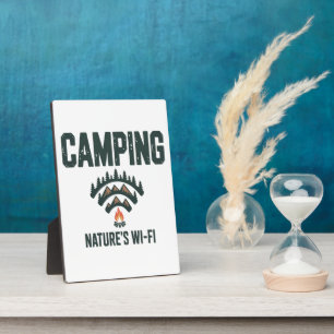 Camping Natures Wifi Fotoplatte