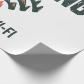 Camping Natures Wifi Geschenkpapier (Ecke)
