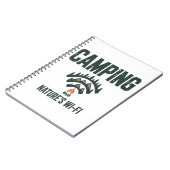 Camping Natures Wifi Notizblock (Linke Seite)