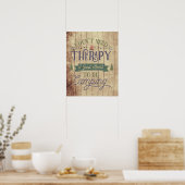 Camping Nicht Therapie Poster (Küche)