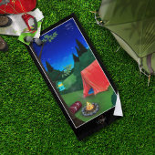 Camping Night Beach Handtuch