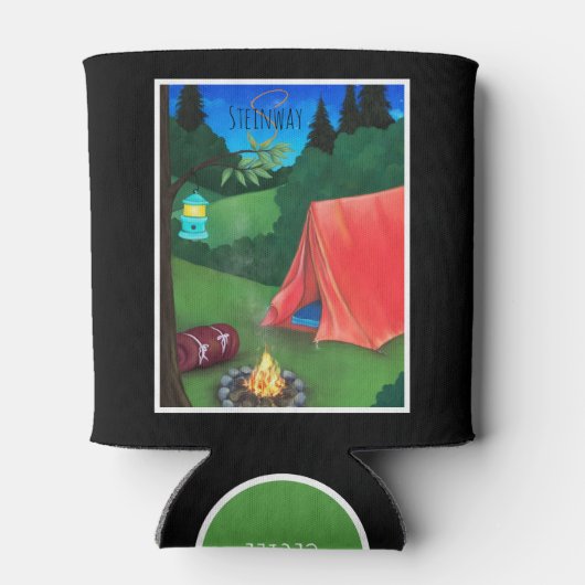 Camping Night Dosenkühler (Rückseite)