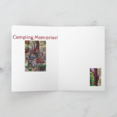 Camping-Note-Karte Karte (Innenseite)