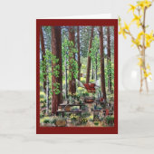 Camping-Note-Karte Karte (Gelbe Blume)