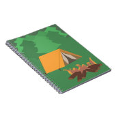 Camping Notizblock (Rechte Seite)
