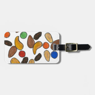 Camping Nuts Candy Trail Mix Snack Food Camp Gepäckanhänger