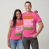 Camping ohne Bier Funny Campers T-Shirt (Unisex)