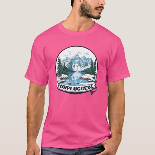 Camping Ohneech lustig T-Shirt (Vorderseite)