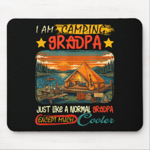 Camping-Opa Definition viel cooler Vater Mousepad