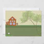 Camping Out Party Einladung (Rückseite)