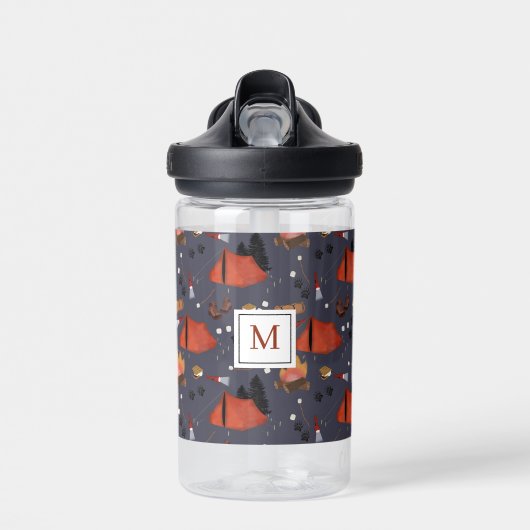 Camping Outdoor Adventure Sommer Campfire Kinder Trinkflasche (Vorne)