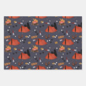 Camping Outdoor Adventure Sommerfeuer Geschenkpapier Set (Vorderseite 2)