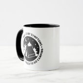 Camping Outdoor Adventure Tasse (Vorderseite Links)