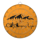 Camping-Outdoor Adventures-Dartboard Dartscheibe (vorne)