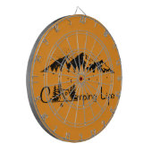 Camping-Outdoor Adventures-Dartboard Dartscheibe (Vorderseite Links)