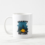 Camping Outdoor Lover Kaffeetasse (Links)