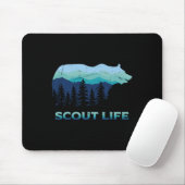 Camping Outdoor-Scouting Wandern Scout Leben Mousepad (Mit Mouse)