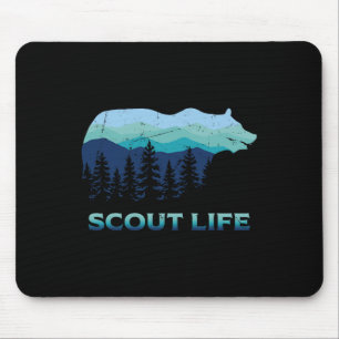 Camping Outdoor-Scouting Wandern Scout Leben  Mousepad