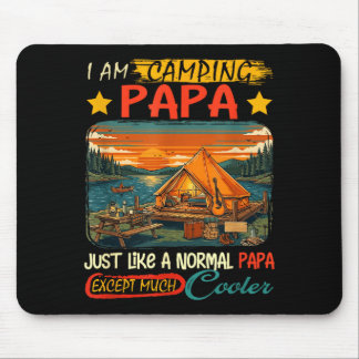 Camping-Papa Definition viel cooler Vatertag Mousepad